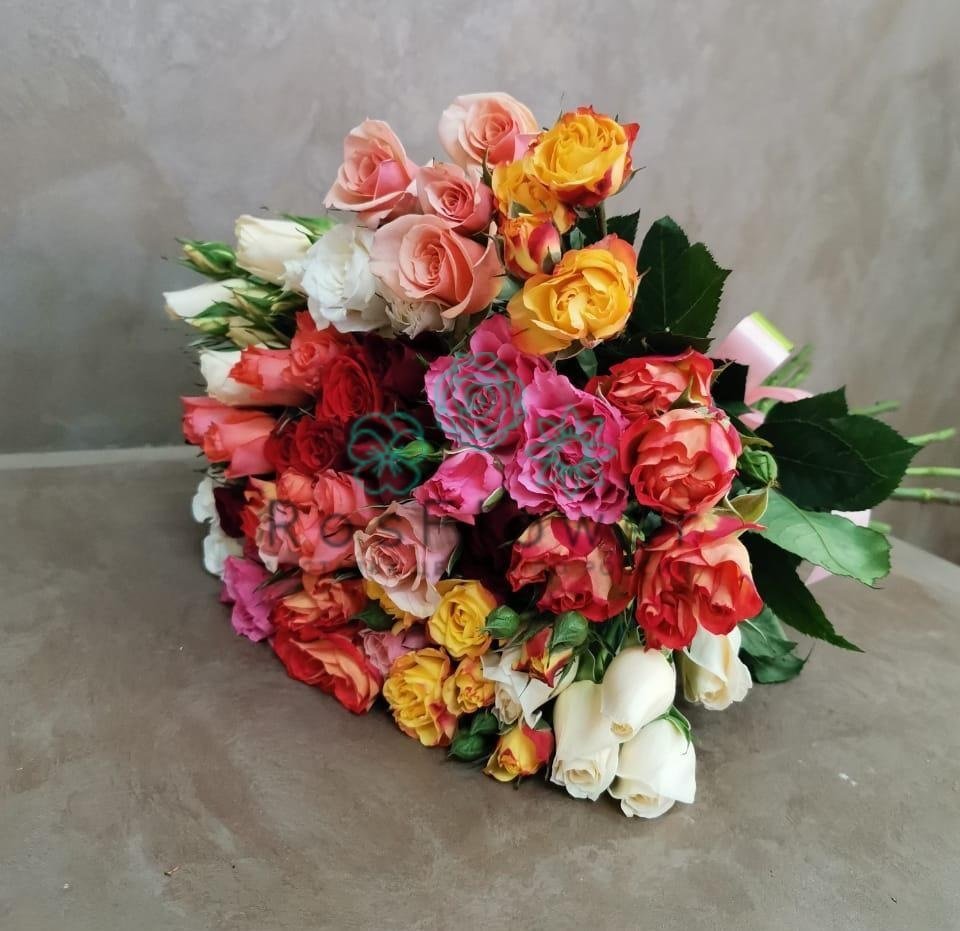 Букет цветов из: Розы в Мокрое