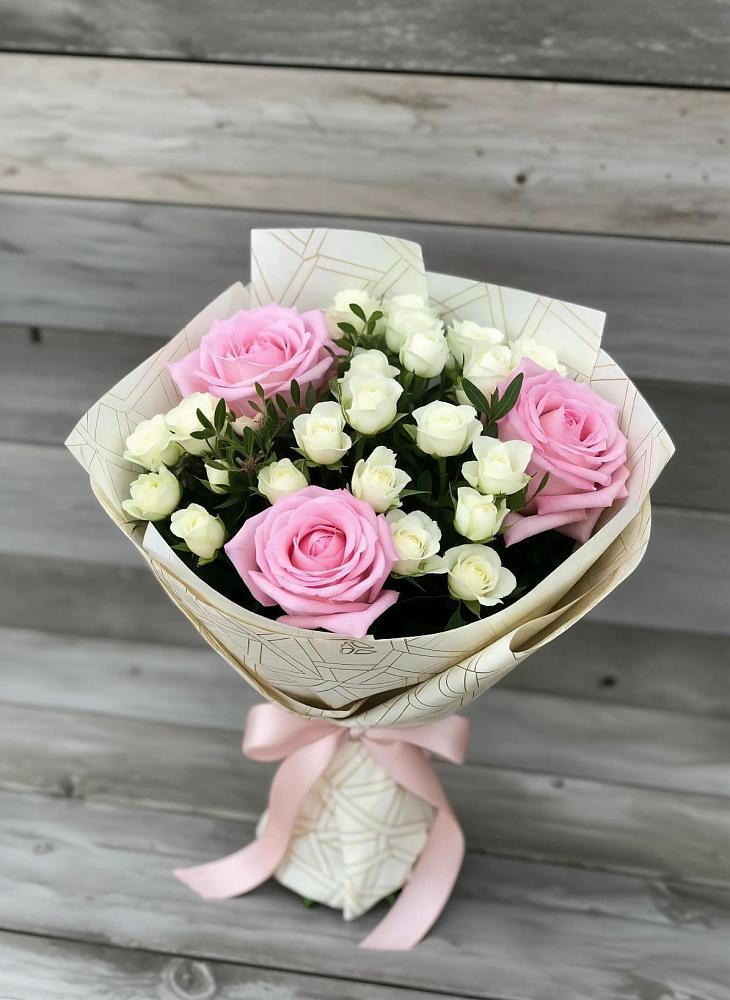 Букет цветов из: Розы в Мокрое