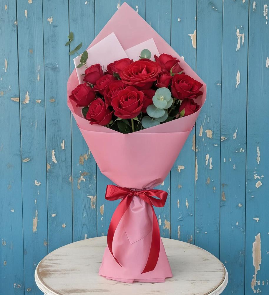 Букет цветов из: Розы в Мокрое