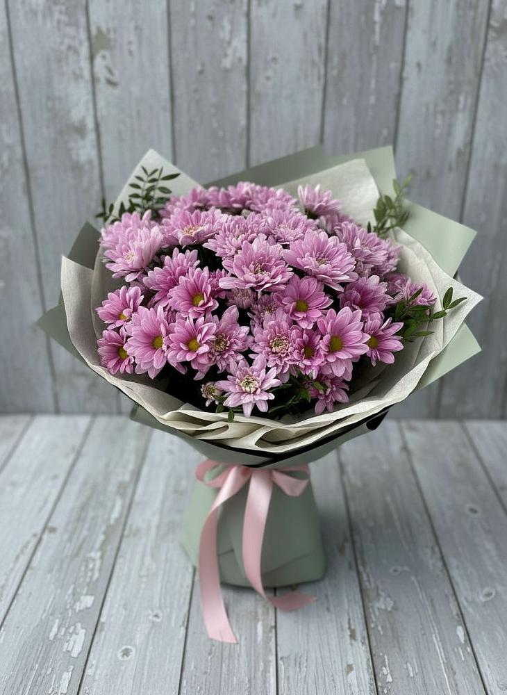 Букет цветов из: Хризантемы в Мокрое
