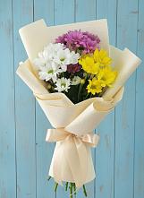 Букет цветов из:  Хризантемы в Мокрое