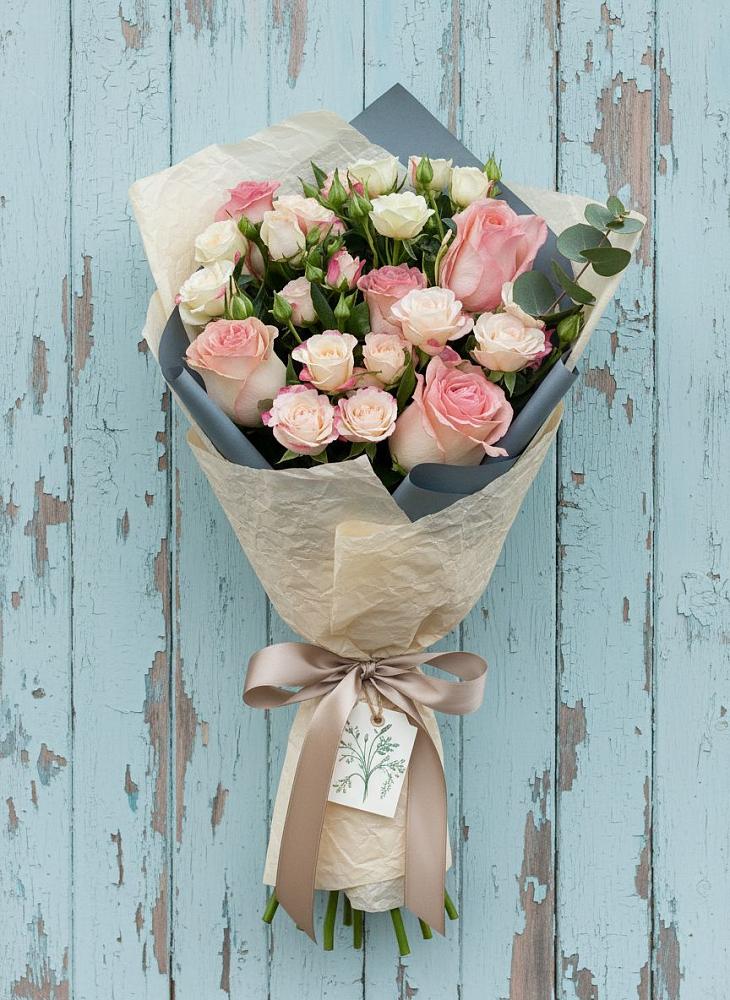 Букет цветов из: Розы в Мокрое