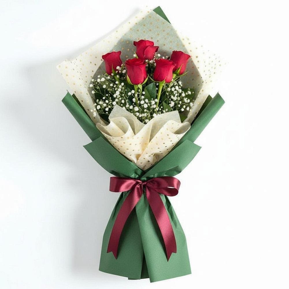 Букет цветов из: Розы в Мокрое