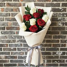 Букет цветов из:  Розы в Мокрое