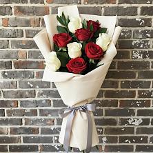 Букет цветов из:  Розы в Мокрое