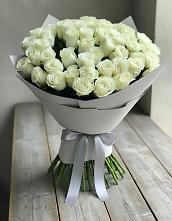 Букет 35 Белых роз в Мокрое