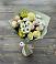 Букет цветов из: Альстромерии, Розы и Хризантемы в Мокрое
