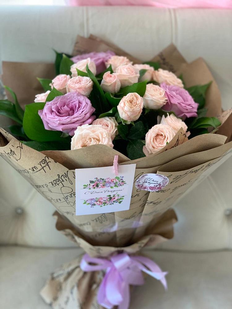 Букет цветов из: Розы в Мокрое