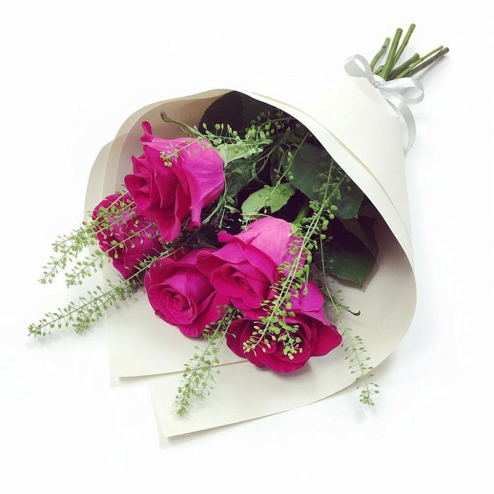 Букет цветов из: Розы в Мокрое