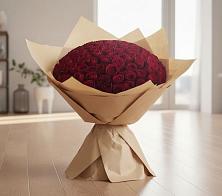 Букет 101 Красная роза в Мокрое