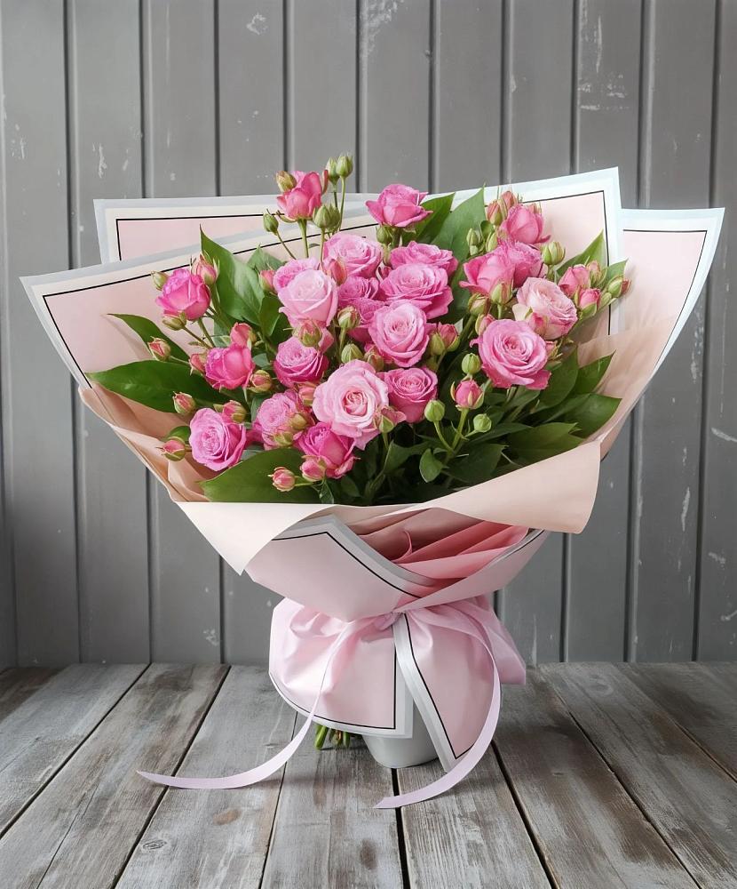 Букет Розовый кустик в Мокрое
