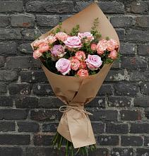 Букет цветов из:  Розы #REPLACE_PRED# Мокрое