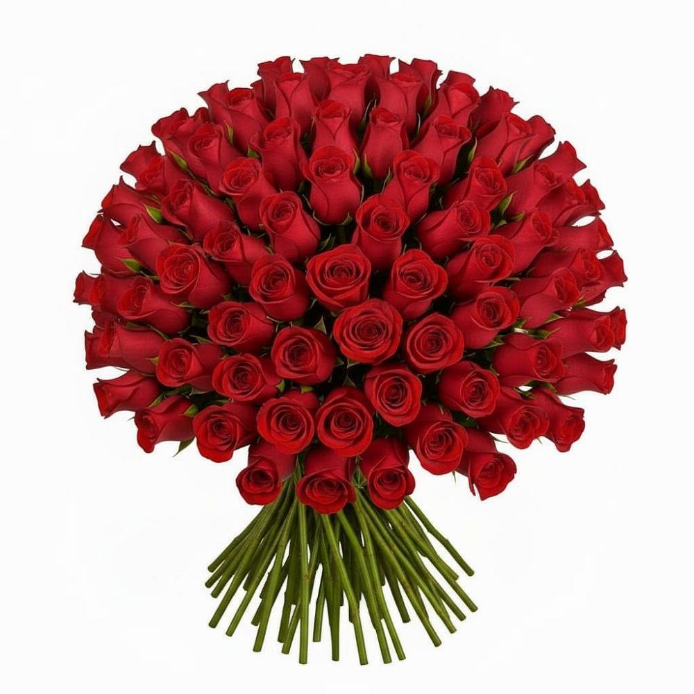 Букет Красные розы Чери Лав в Мокрое