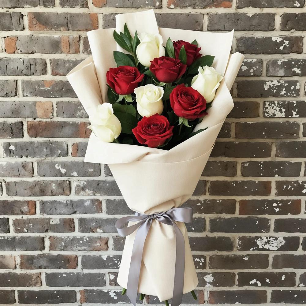 Букет цветов из: Розы в Мокрое