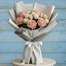 Букет цветов из:  Розы в Мокрое