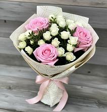 Букет цветов из:  Розы в Мокрое