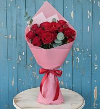 Букет цветов из:  Розы в Мокрое