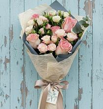 Букет цветов из:  Розы в Мокрое