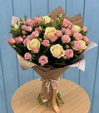Букет цветов из:  Розы в Мокрое