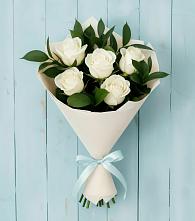 Букет цветов из:  Розы в Мокрое