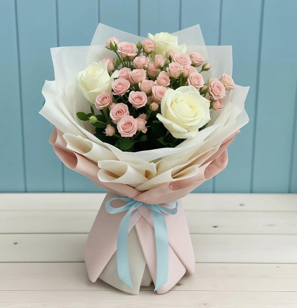 Букет цветов из: Розы в Мокрое