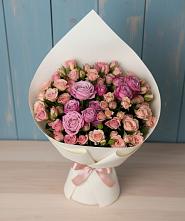 Букет цветов из:  Розы #REPLACE_PRED# Мокрое